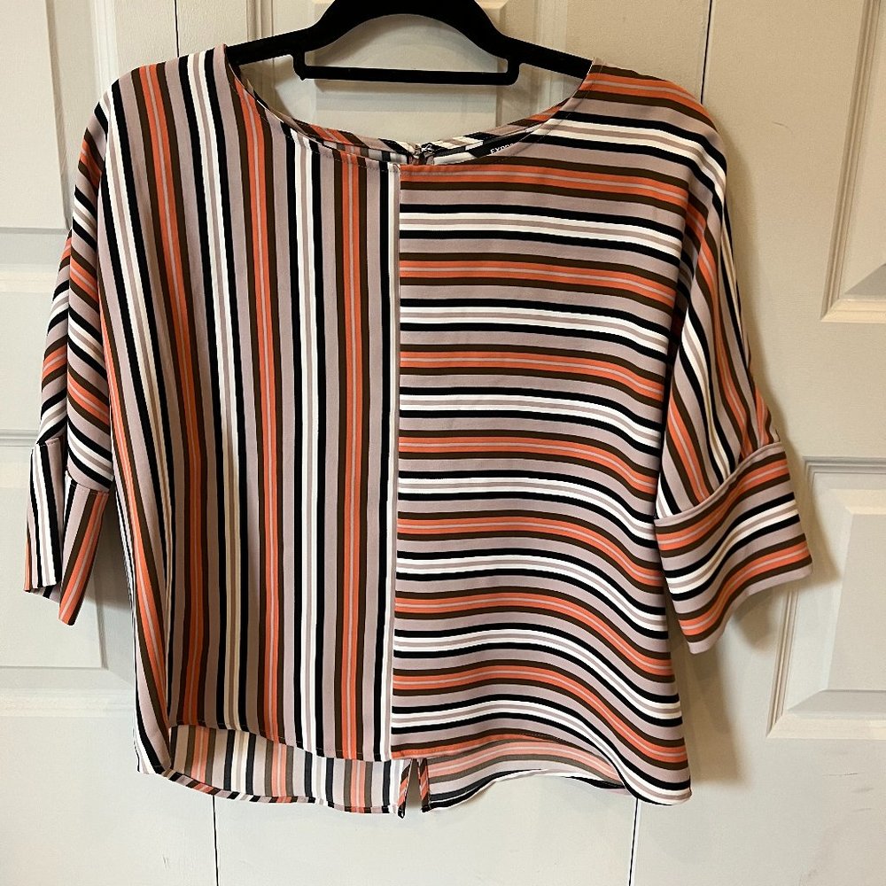 Express Multi Stripe Top